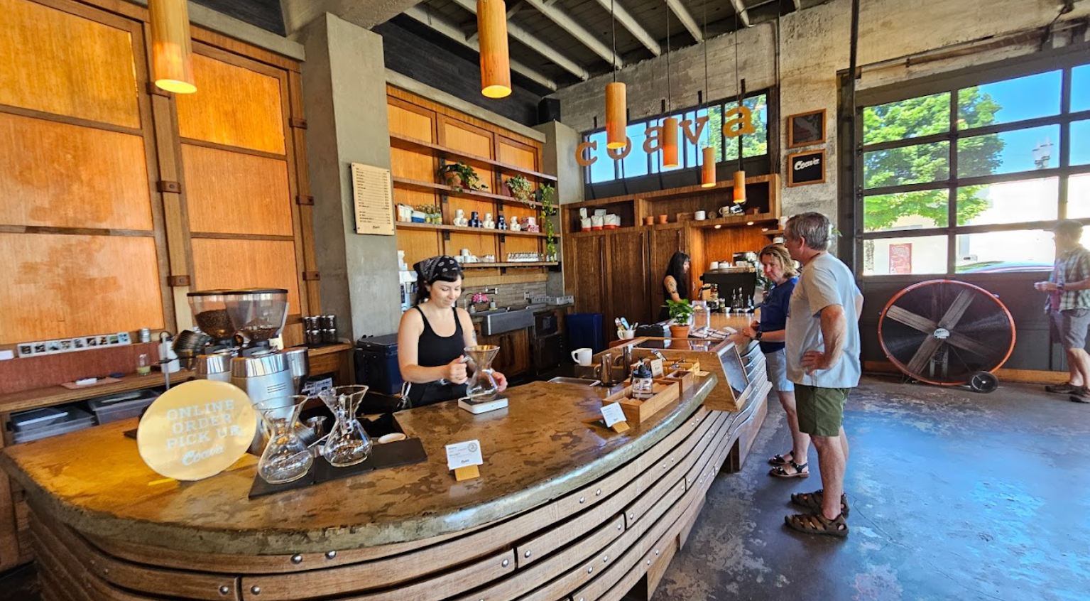 Coava Coffee Roasters Best coffee shops to work in Portland 2