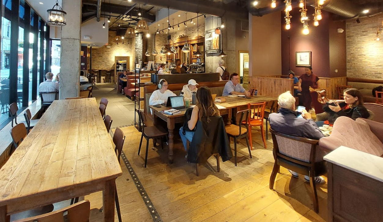 Caffe Nero Best Coffee Shops to Work in Boston 7