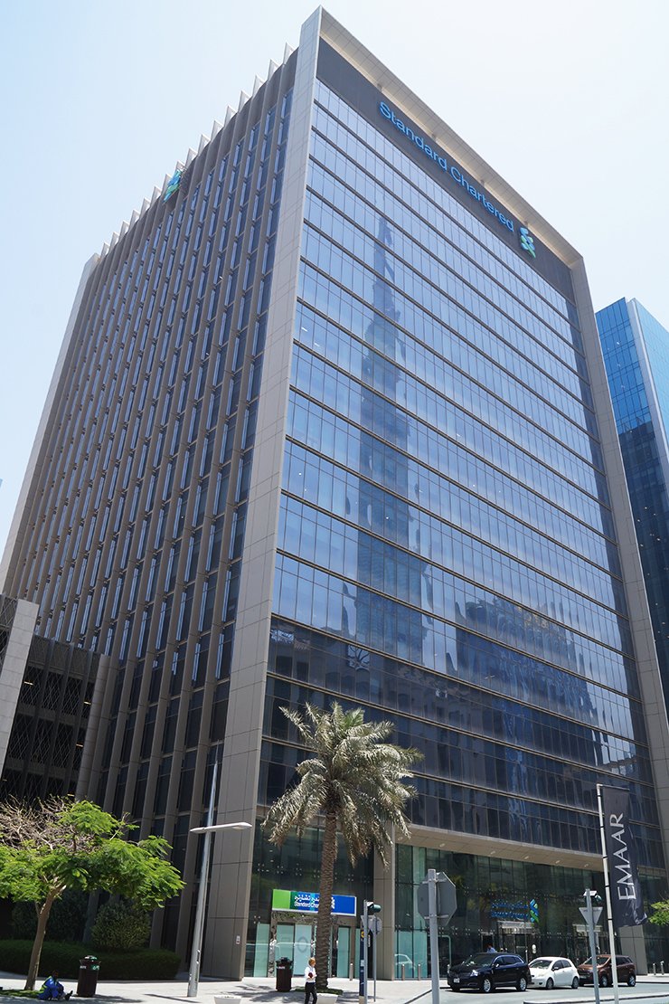 Regus – Standard Chartered Tower Coworking Space in Dubai